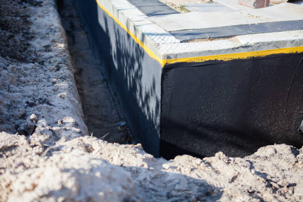 Professional Crawl Space Encapsulation technician working in Groveland, NY